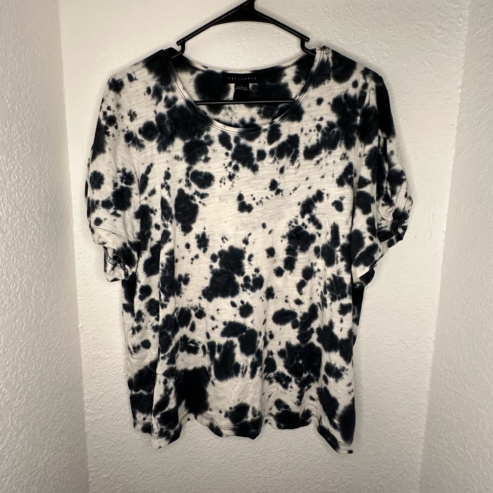 Sanctuary - Women’s Short Sleeve Tie-Dye Shirt